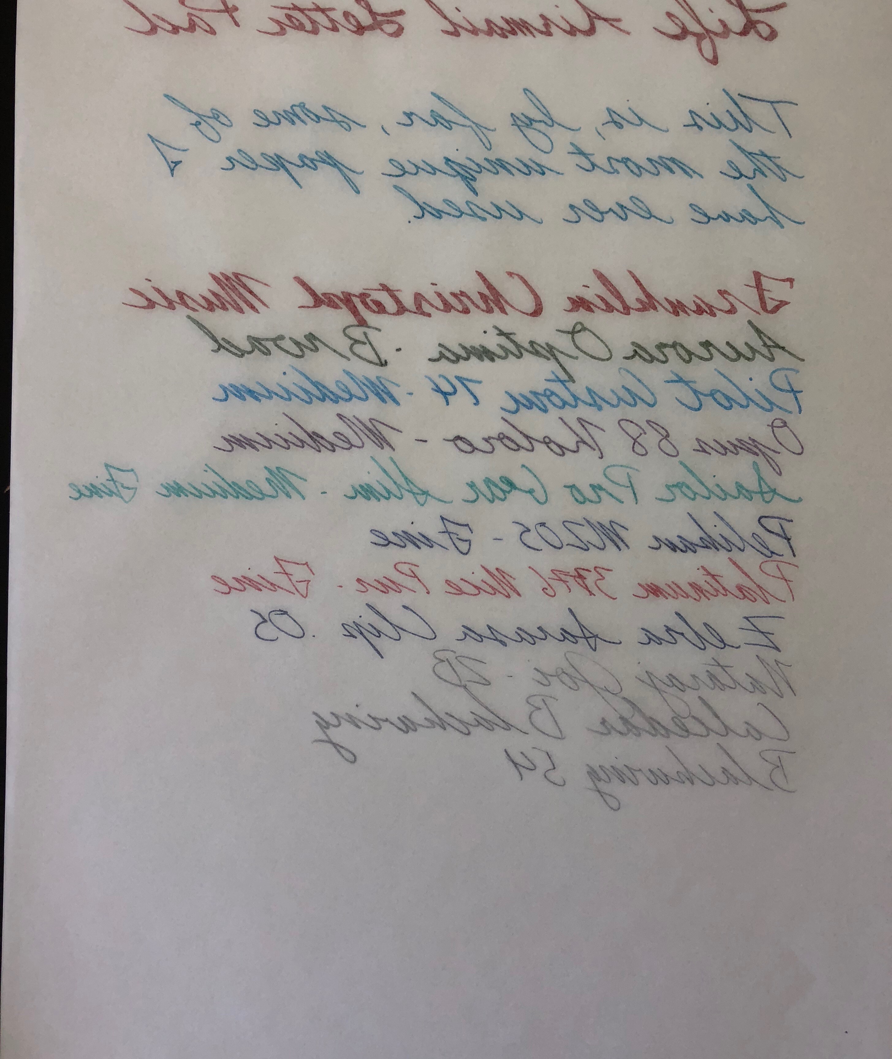 Life Airmail Paper- nearly translucent and shows all the best qualities my  inks have to offer. Can't believe I'm just discovering it, I'm in love! :  r/fountainpens