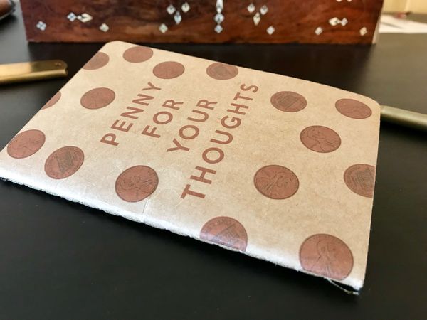 The Paper Series: Eccolo Penny for Your Thoughts Notebook